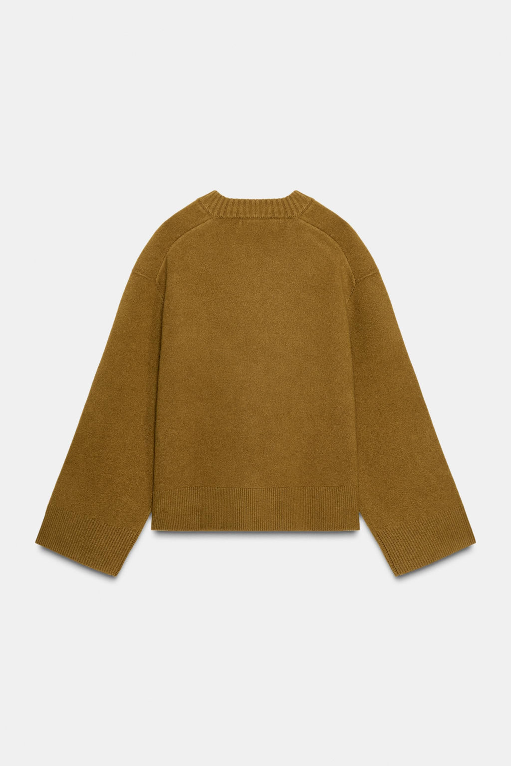 95% WOOL LONG SLEEVE JUMPER - Zara фото 8