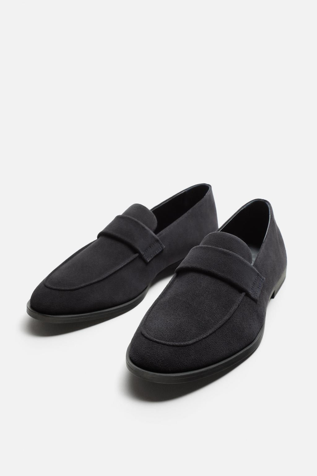 LEATHER PENNY LOAFERS - Zara фото 6