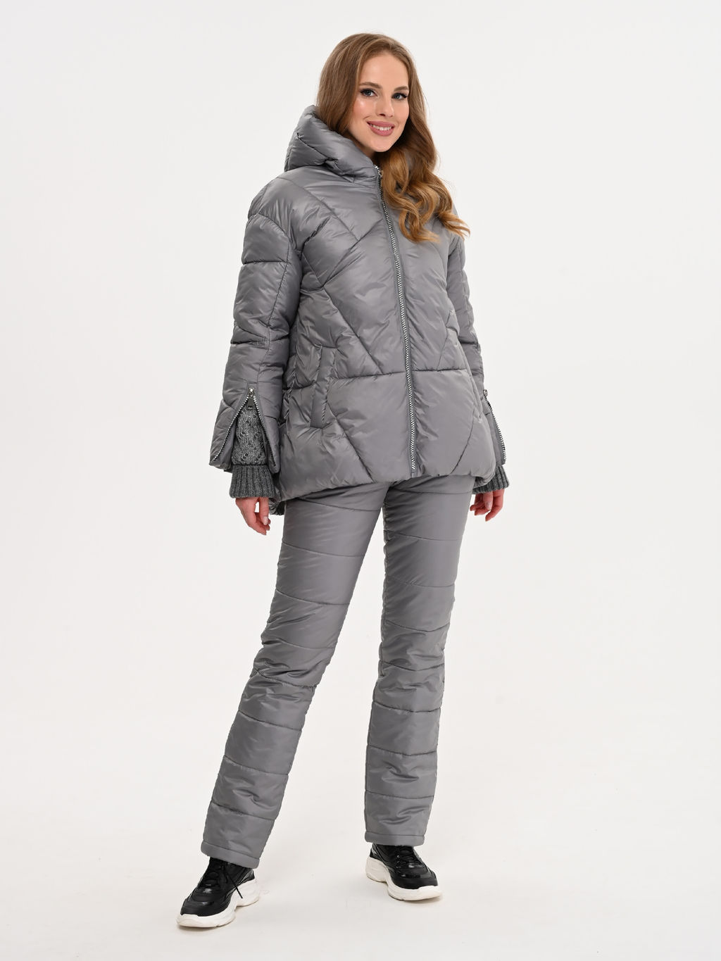 КУРТКА М-544 СЕРЫЙ - А+б коллекция фото 5