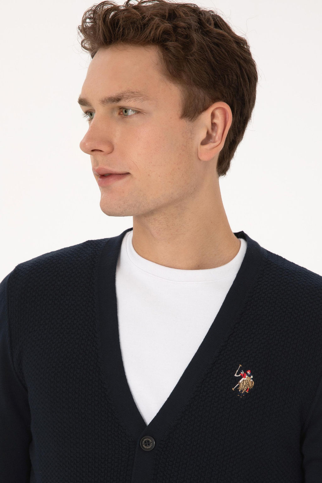 Erkek Lacivert Basic Triko H_rka - U.s. polo assn фото 9