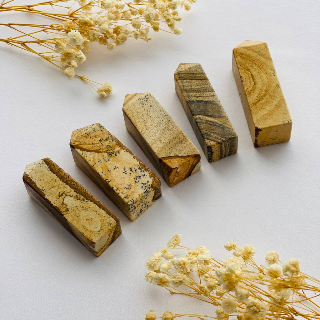 Кристалл из песочной Яшмы - Радуга самоцветов фото 3