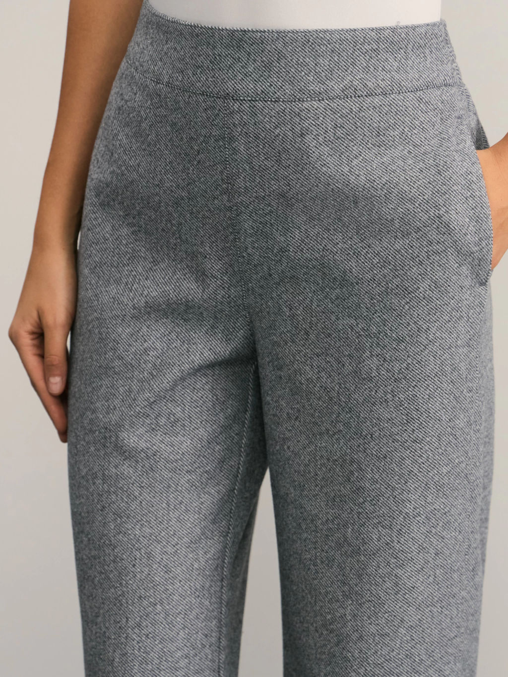 Прямые брюки с эластичным поясом / Zarina  фото 5