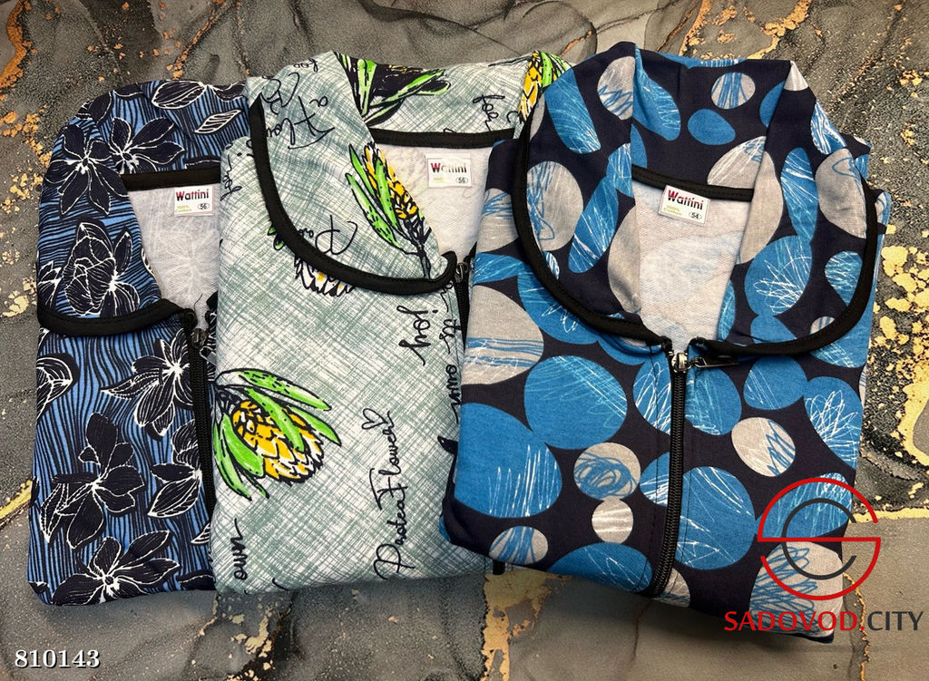 Домашние халатики с начёсом - Bruno фото 3