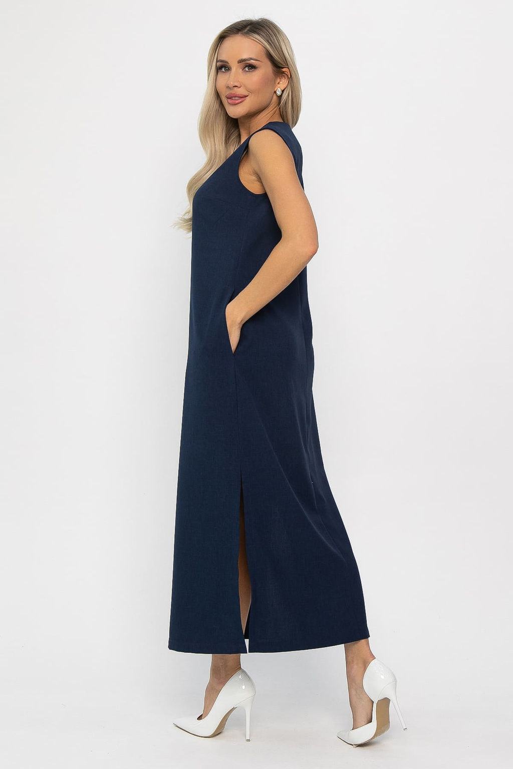 Платье Айлин (синее) П13762-19М - Lt collection фото 3