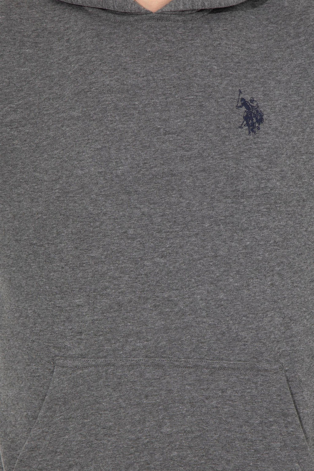 Мужской базовый свитшот антрацитовый меланж Неожиданная скидка в корзине - U.s. polo assn фото 6