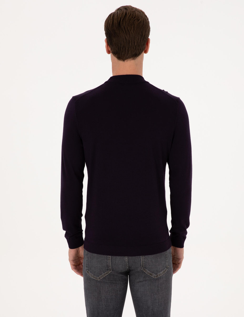 M_rd_m Slim Fit Basic Kazak - Cacharel фото 5