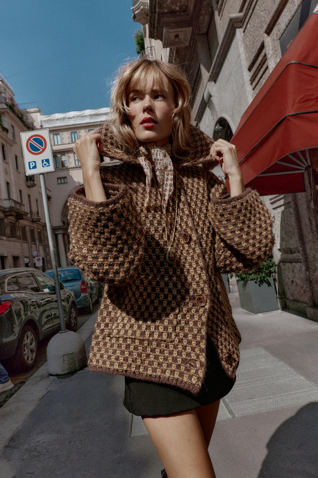 OVERSIZE KNIT CARDIGAN - Zara фото 2