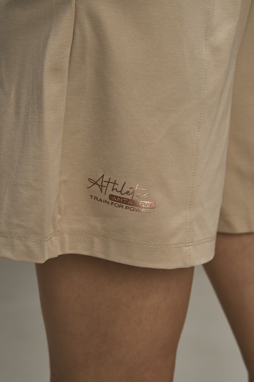 Шорты трикотажные Бежевый - Anta фото 7