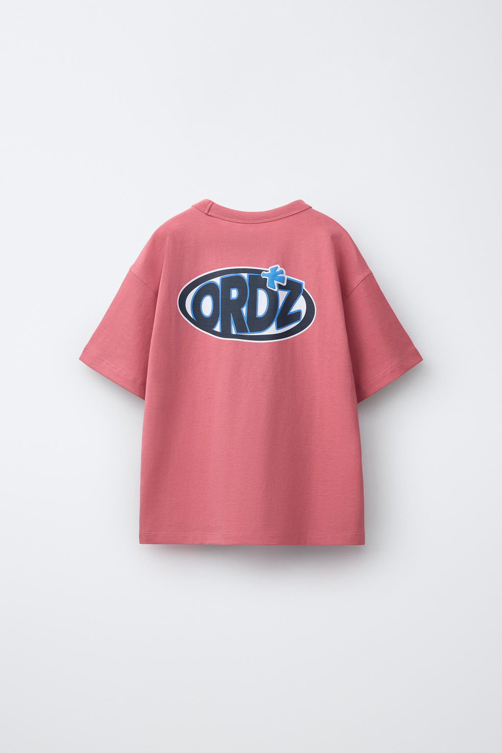 CAMISETA ESTAMPADO LOGO / Rosa pastel - Zara фото 4
