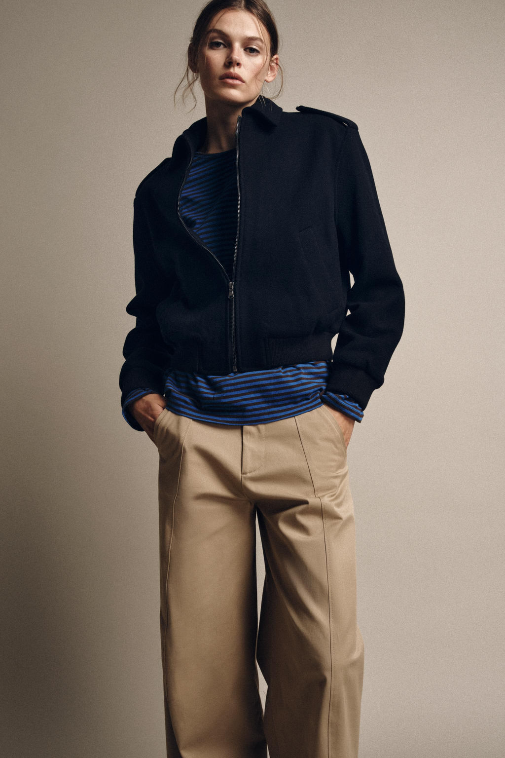 ZW COLLECTION CARROT TROUSERS - Zara фото 5