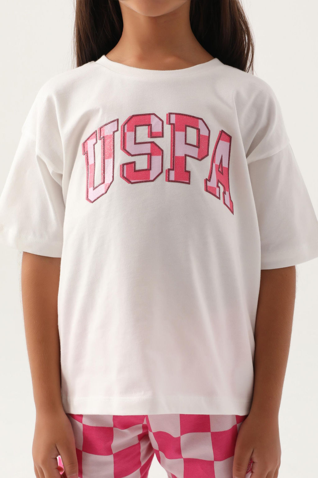 Кремовый пижамный комплект для девочки - U.s. polo assn фото 10