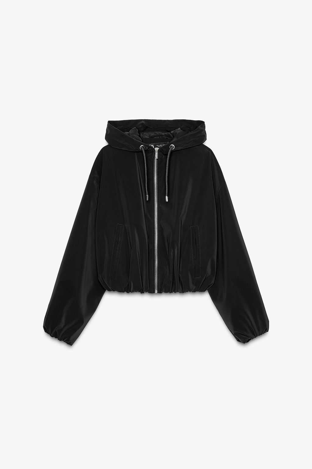 RUBBERISED HOODED JACKET - Zara фото 10