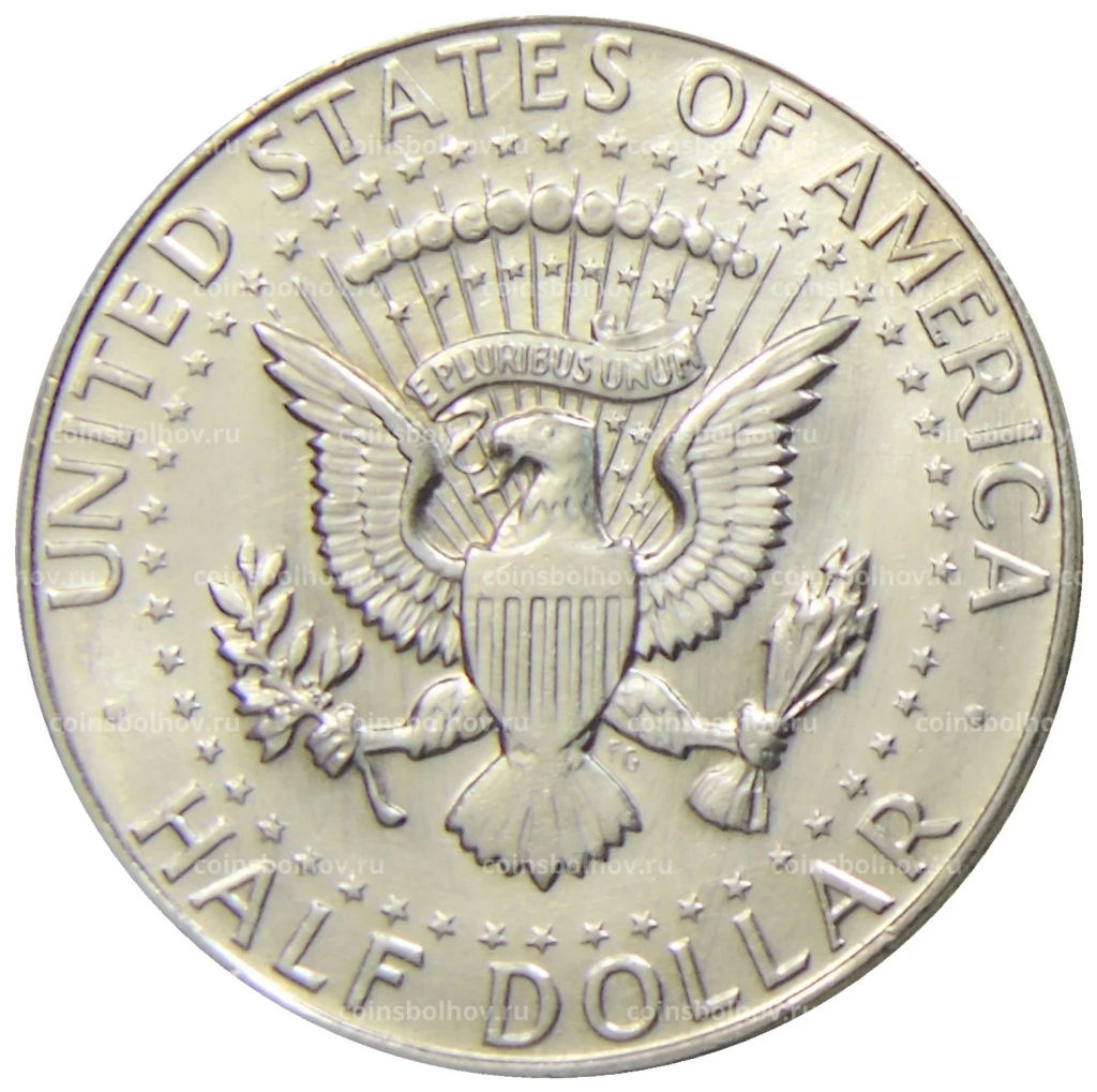 1/2 доллара (50 центов) 1968 года D США