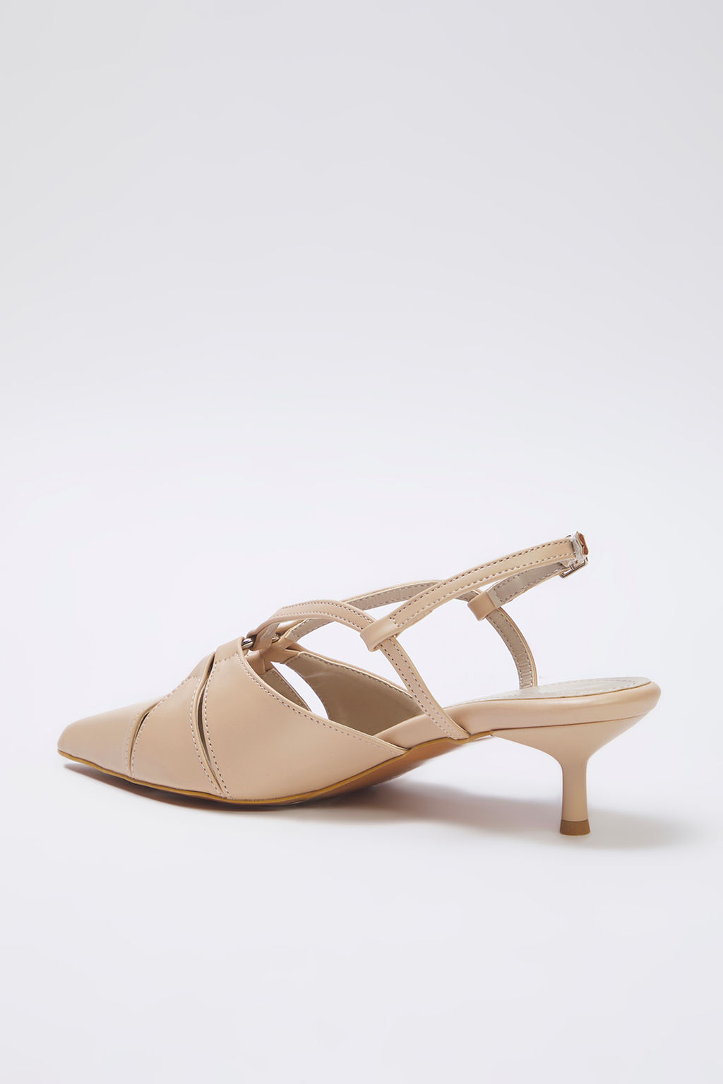 Trendyol Shoes Nude Cut Out Detayl? Arkas? Bantl? Kad?n Kitten Topuklu Ayakkab? TAKSS25TO00080 - Trendyolmilla фото 14