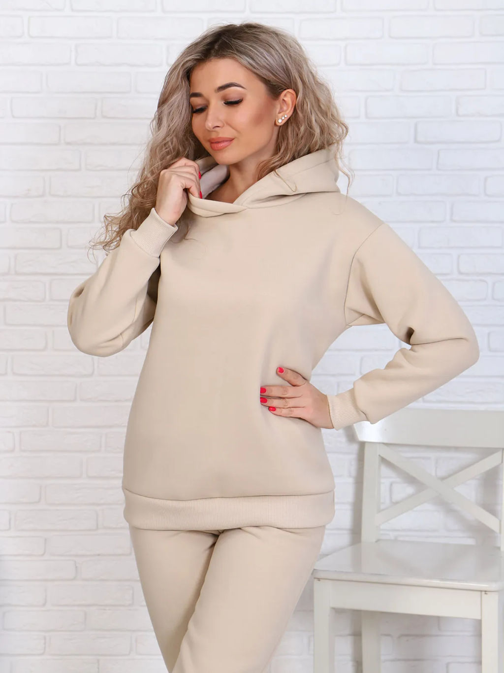 Гармония(беж) костюм , 70% хлопок, 30%ПЭ