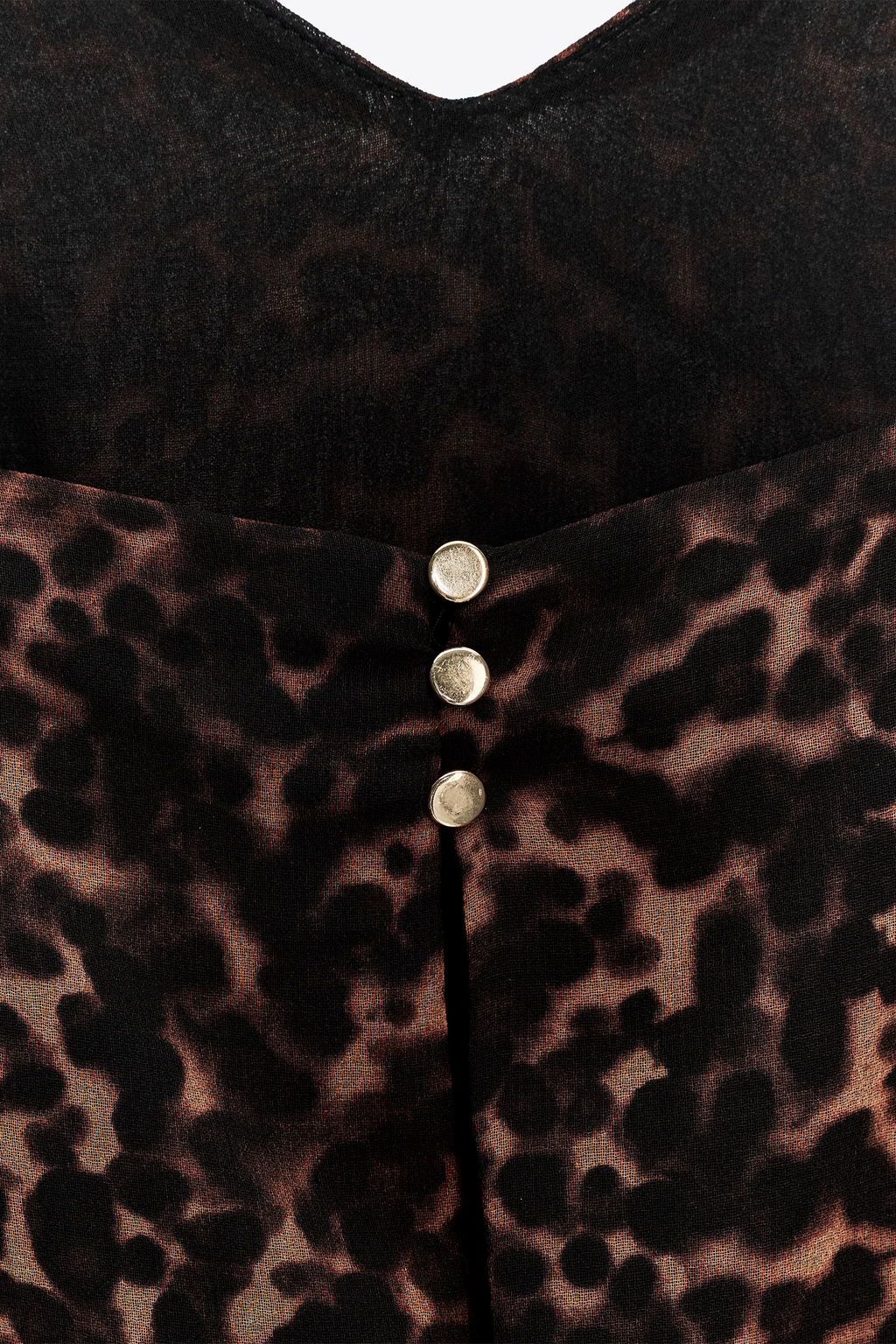 ANIMAL PRINT MIDI DRESS - Zara фото 18