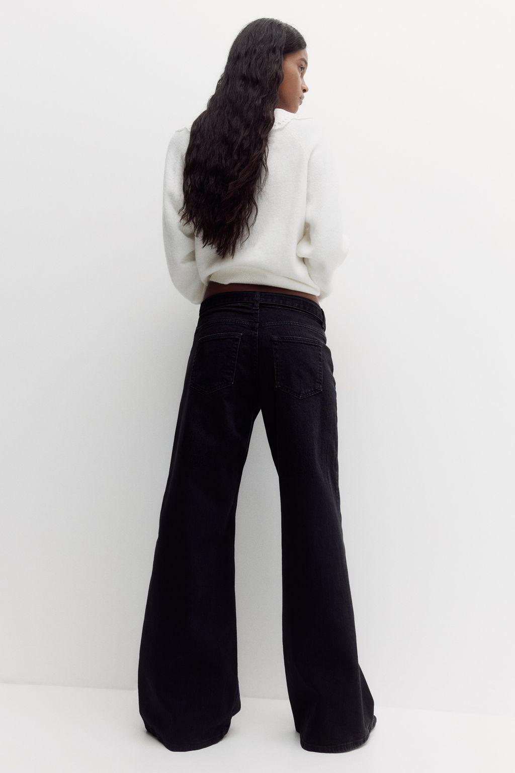 Wide Ultra High Jeans - H&m фото 6