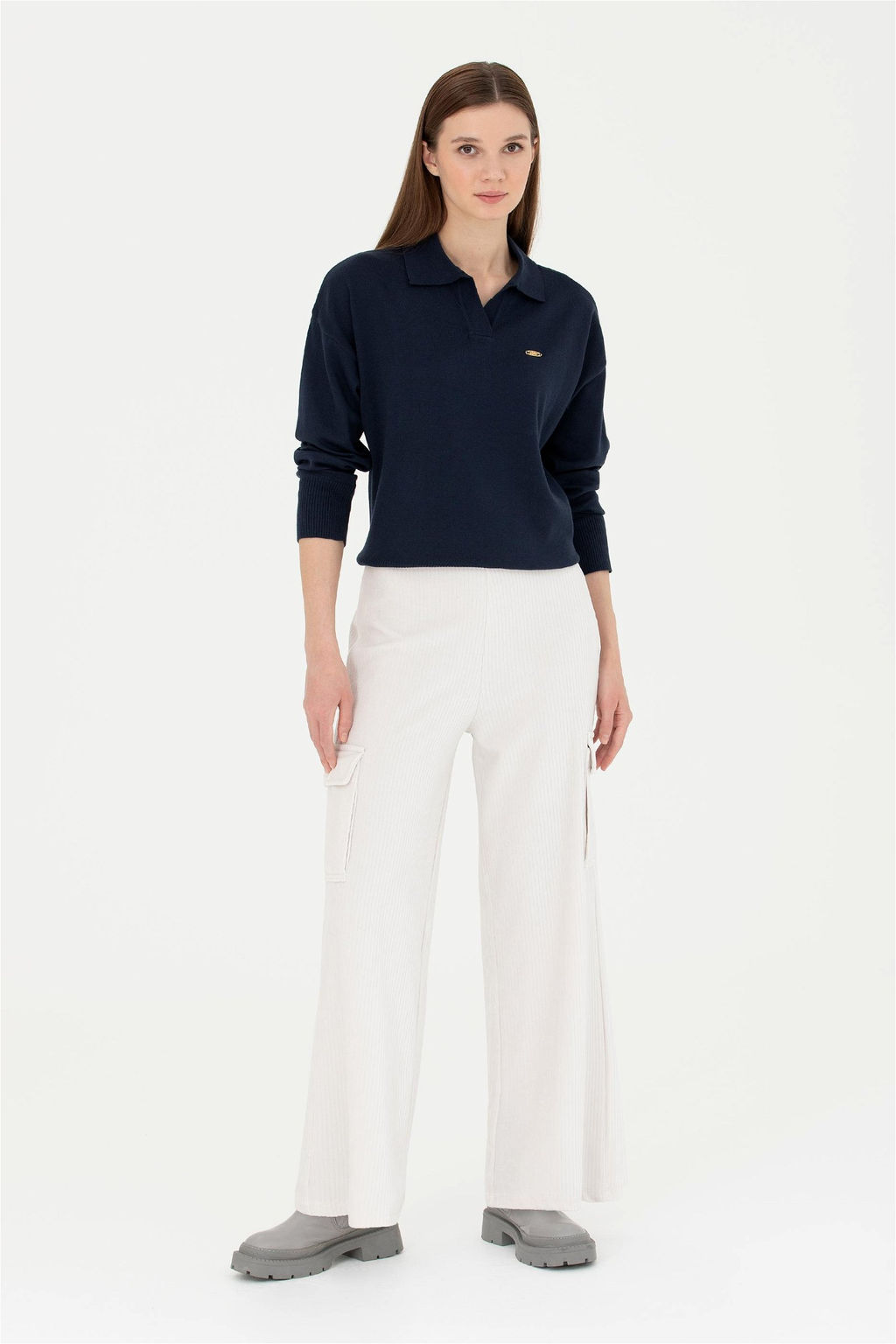 Женские спортивные штаны с камнем - U.s. polo assn фото 3