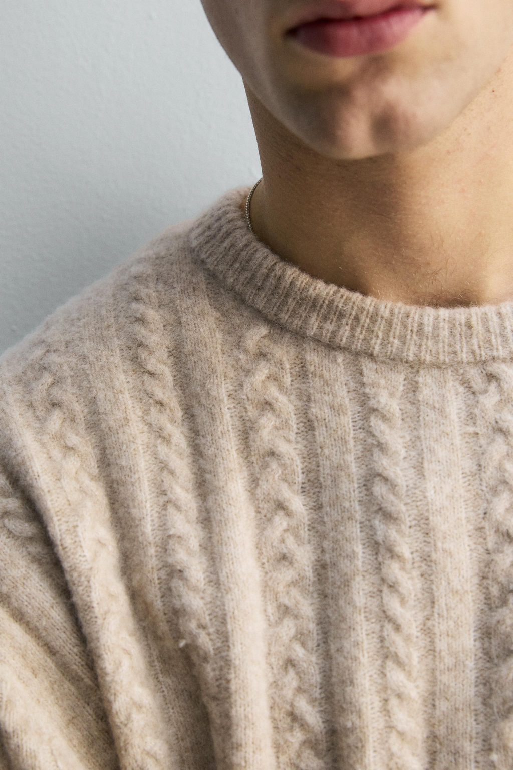 CABLE-KNIT SWEATER - Zara фото 6