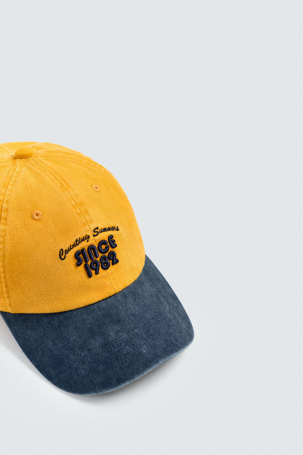 CONTRAST EMBROIDERY CAP - Zara фото 3