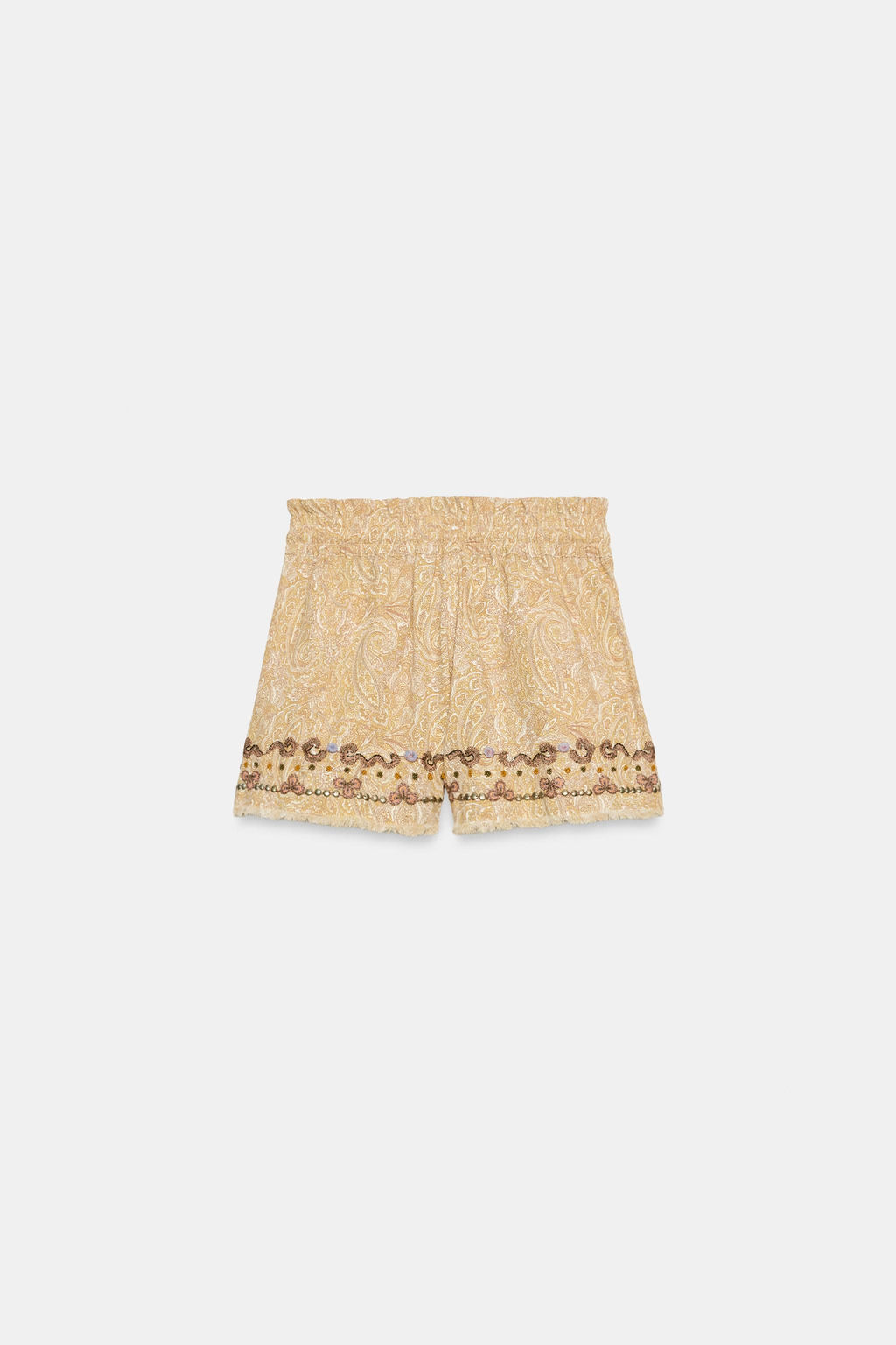 SHORTS BORDADOS ZW COLLECTION / Multicolor - Zara фото 8