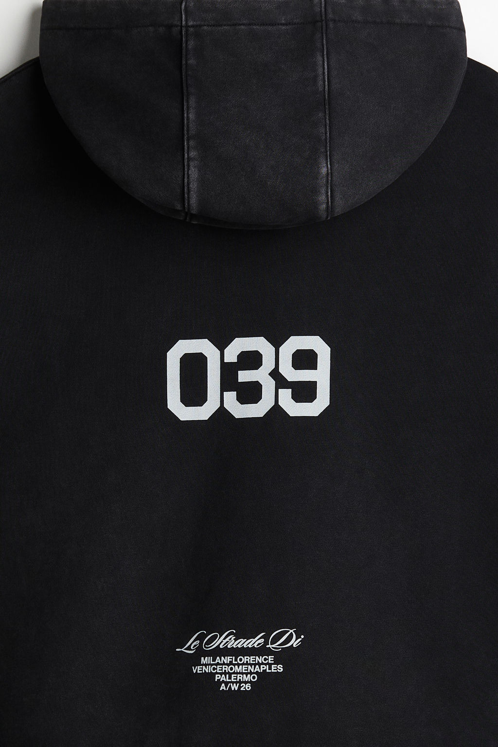 Sudadera con efecto lavado Oversized Fit - H&m фото 3