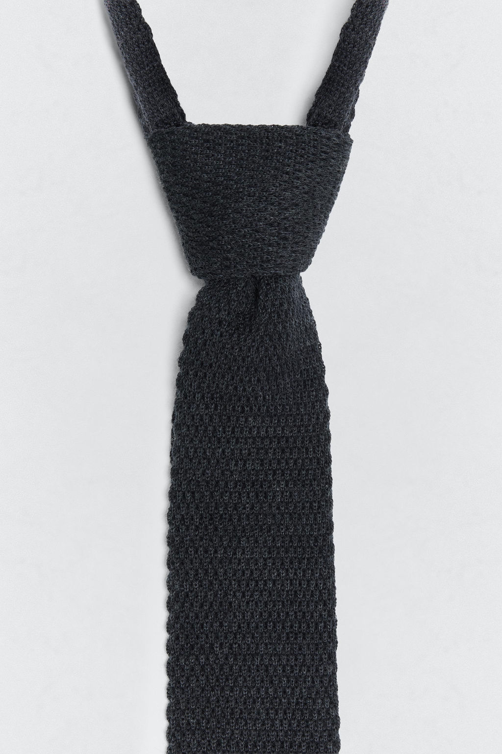 CORBATA PUNTO LANA SOSHIOTSUKI x ZARA / Gris  фото 4