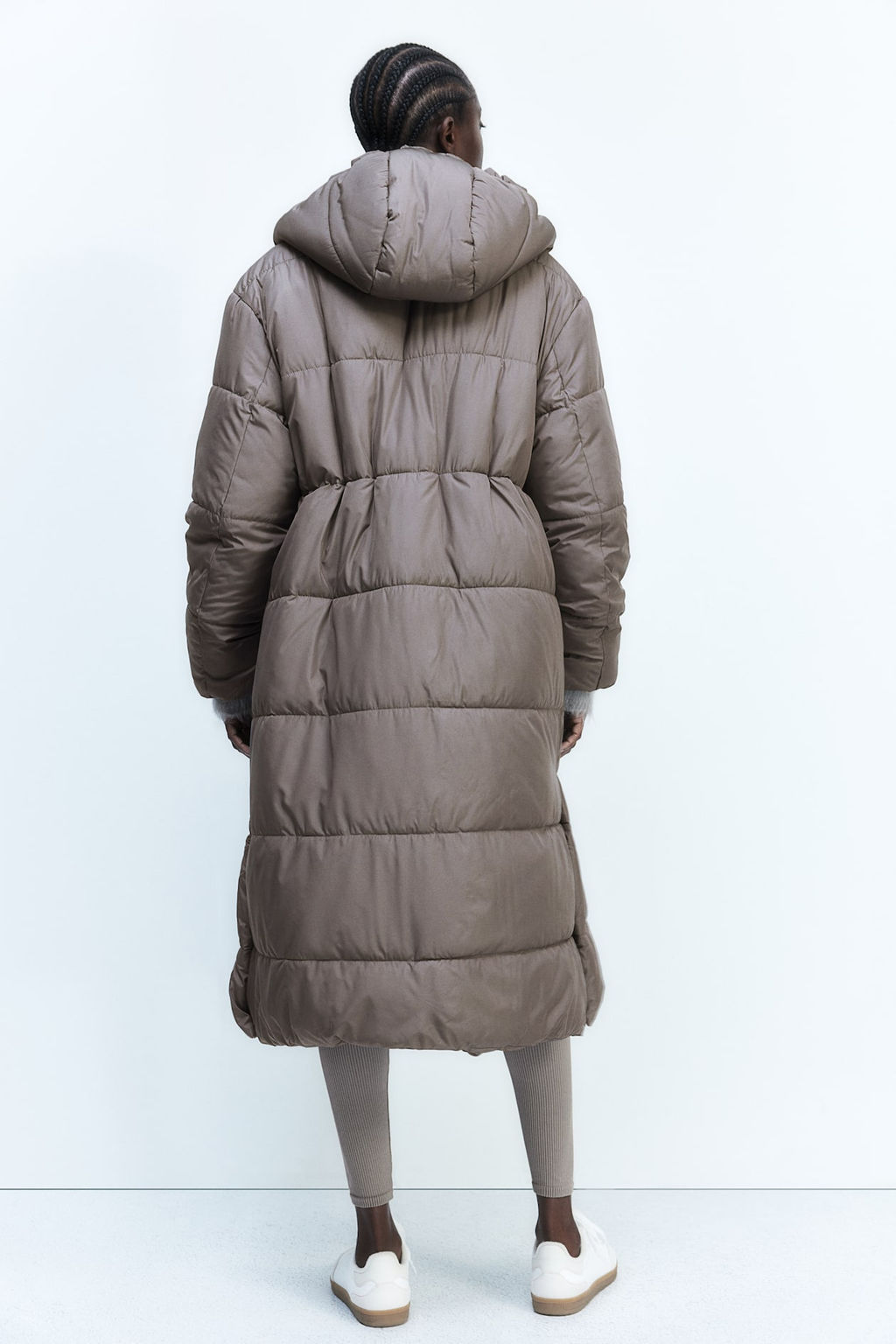 MAMA Hooded puffer coat - H&m фото 4