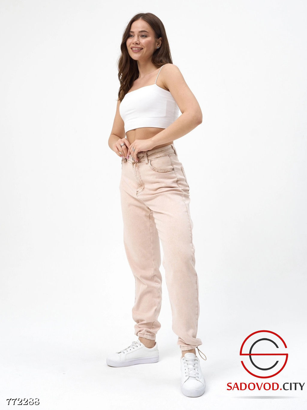 Джинсы летние светлые женские - Bruno фото 7