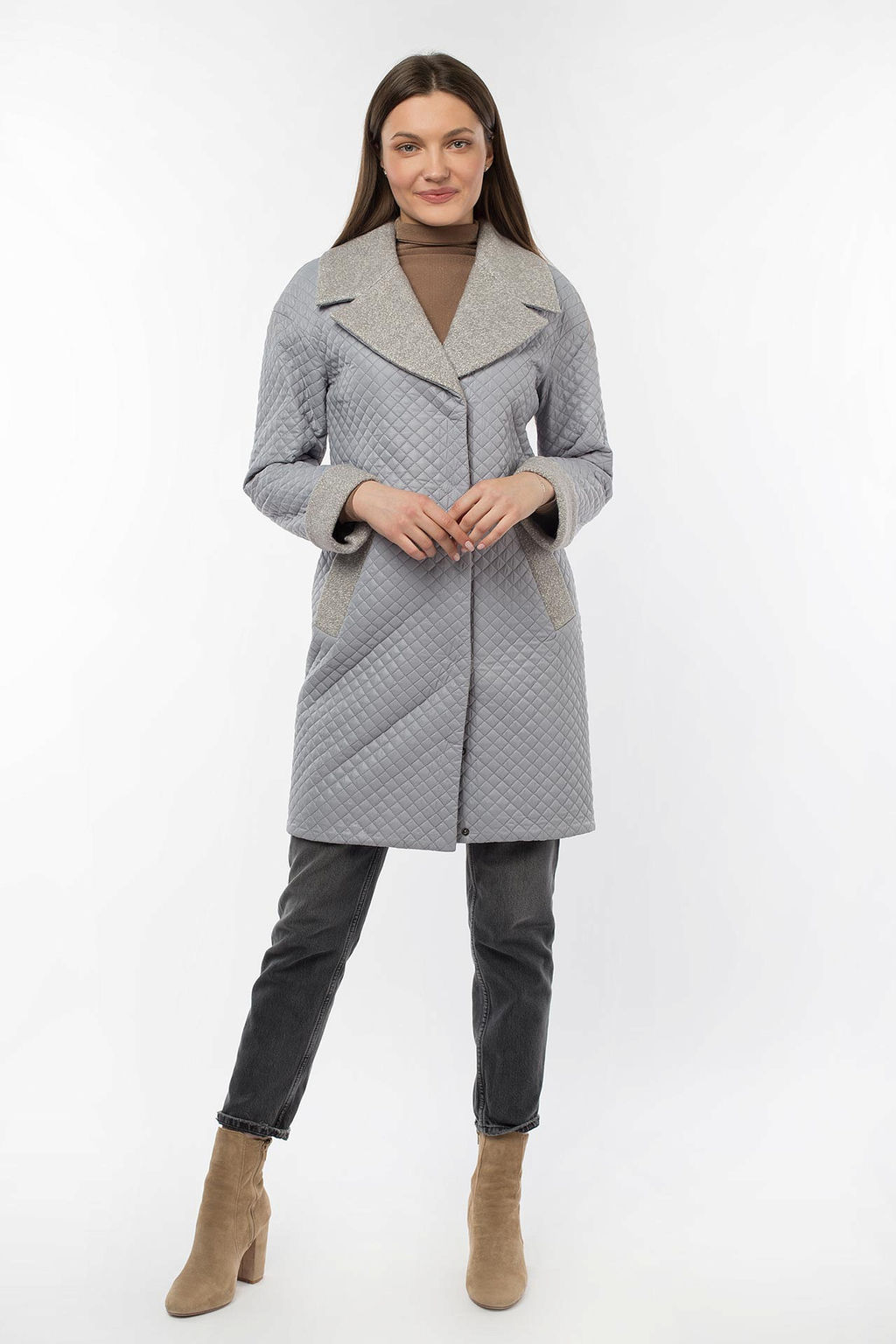 Пальто женское демисезонное Amalgama - Империя пальто фото 3