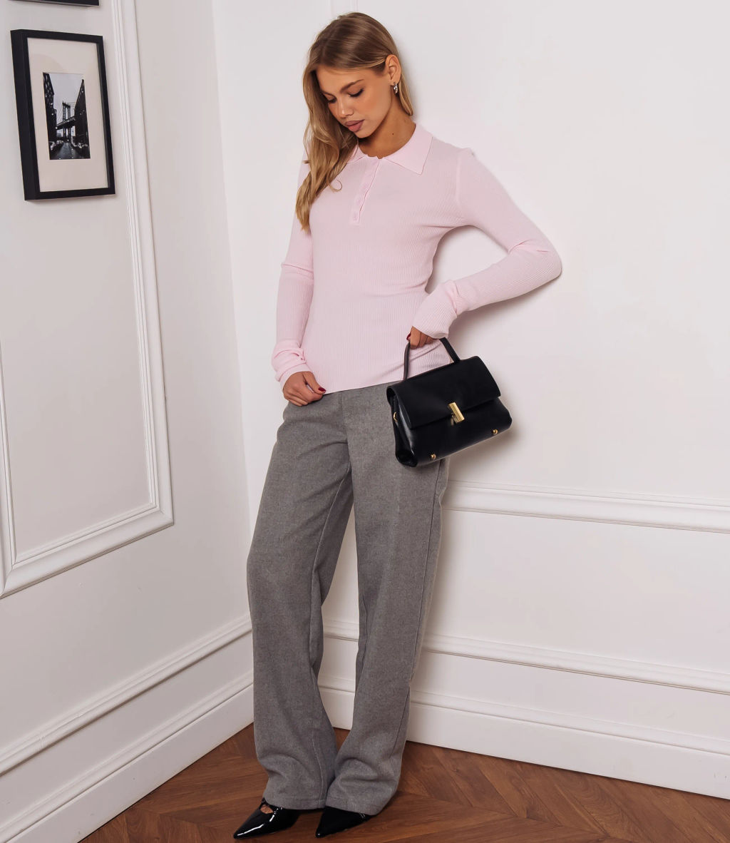 Джемпер #КТ3127, розовый