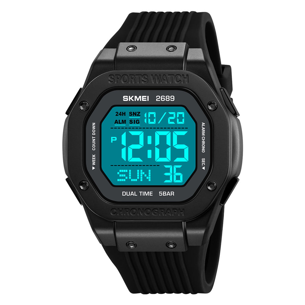 Часы наручные Skmei мужские 2689black-white