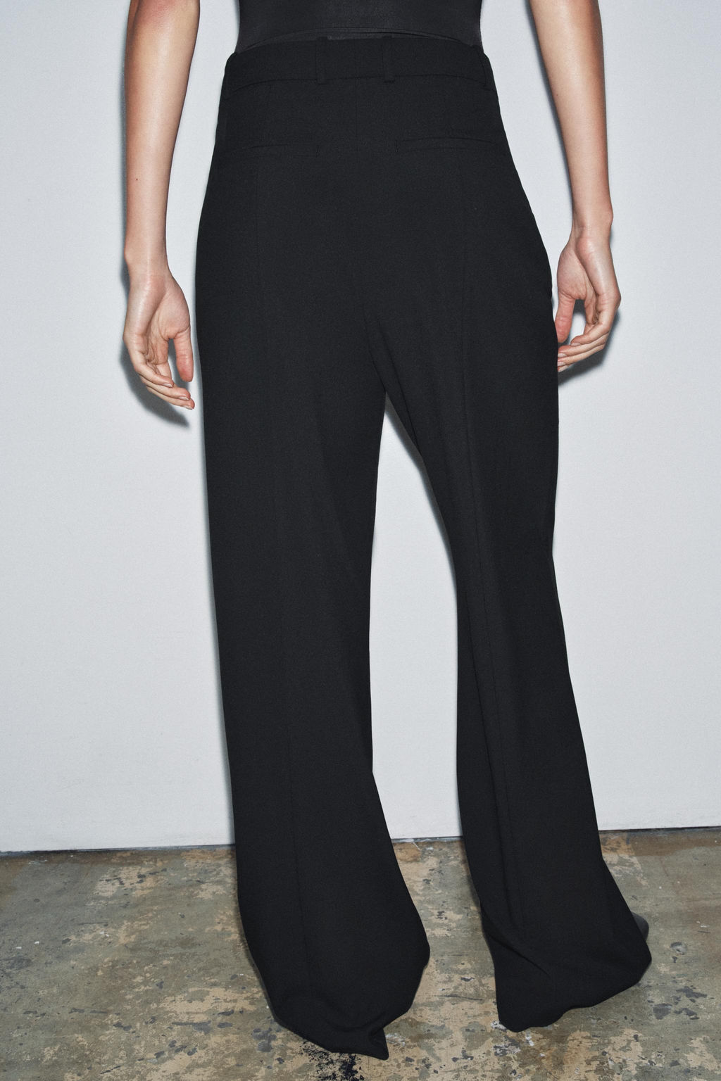ZW COLLECTION HIGH-WAIST TROUSERS - Zara фото 4