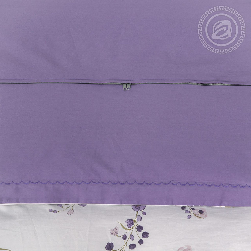 Постельное белье Пьера (мако-сатин) 2 сп. с Евро/Пододеяльник (молния, ушки): 1 шт.- 215*175; Простыня: 1 шт.- 240*240; Наволочка (молния, ушки): 2 шт.- 70*70; Наволочка (молния, ушки): 2 шт.- 50*70 Мако - сатин