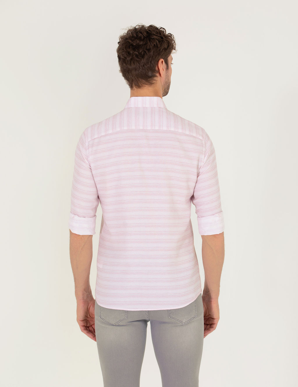 G_l Kurusu Slim Fit Uzun Kollu G_mlek