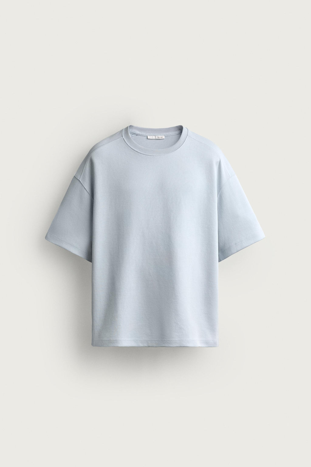 SUDADERA RELAXED FIT INTERLOCK / Celeste - Zara фото 8