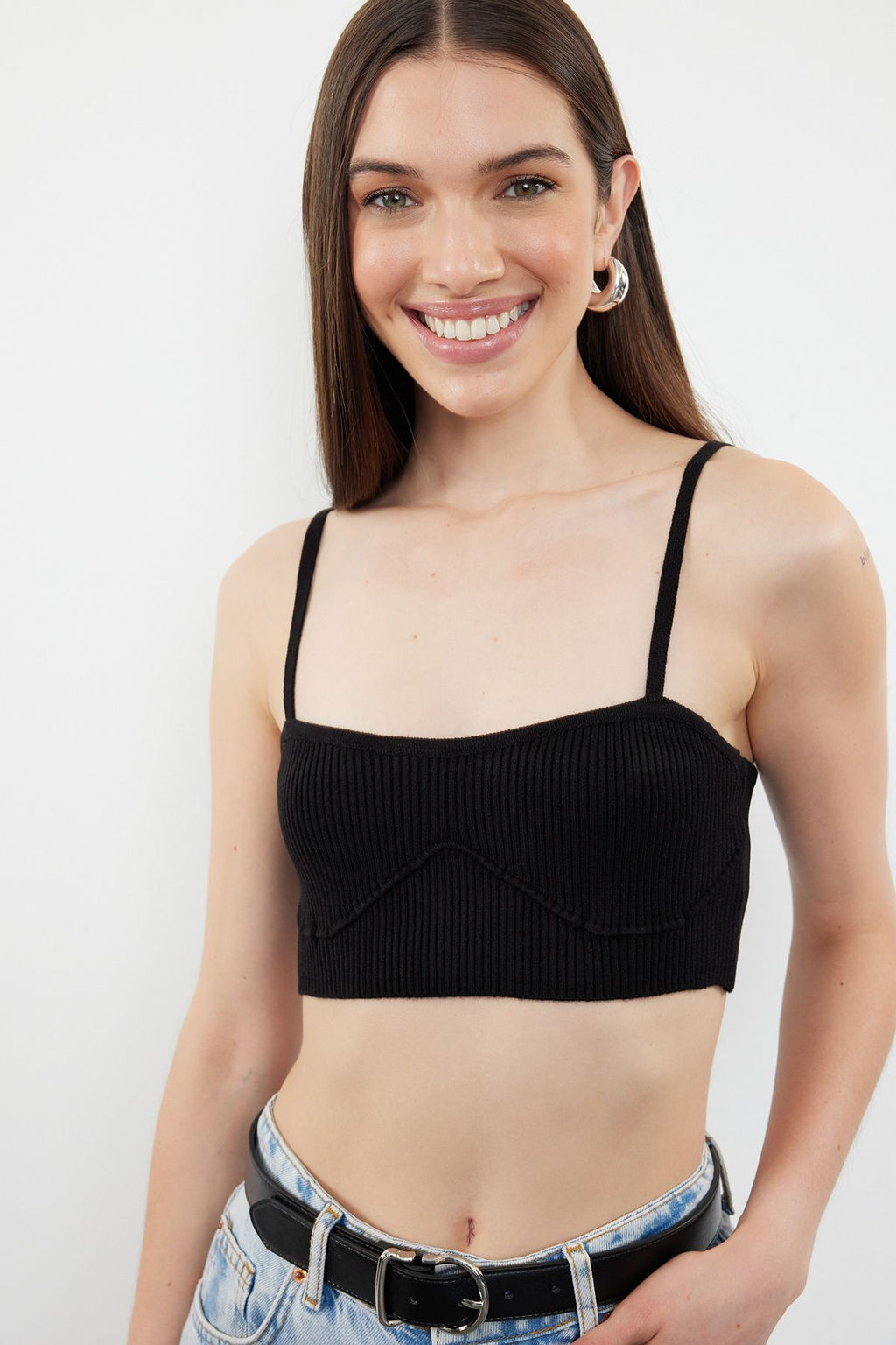 Ekru Bluz TWOSS24BZ00572 - Trendyolmilla фото 9