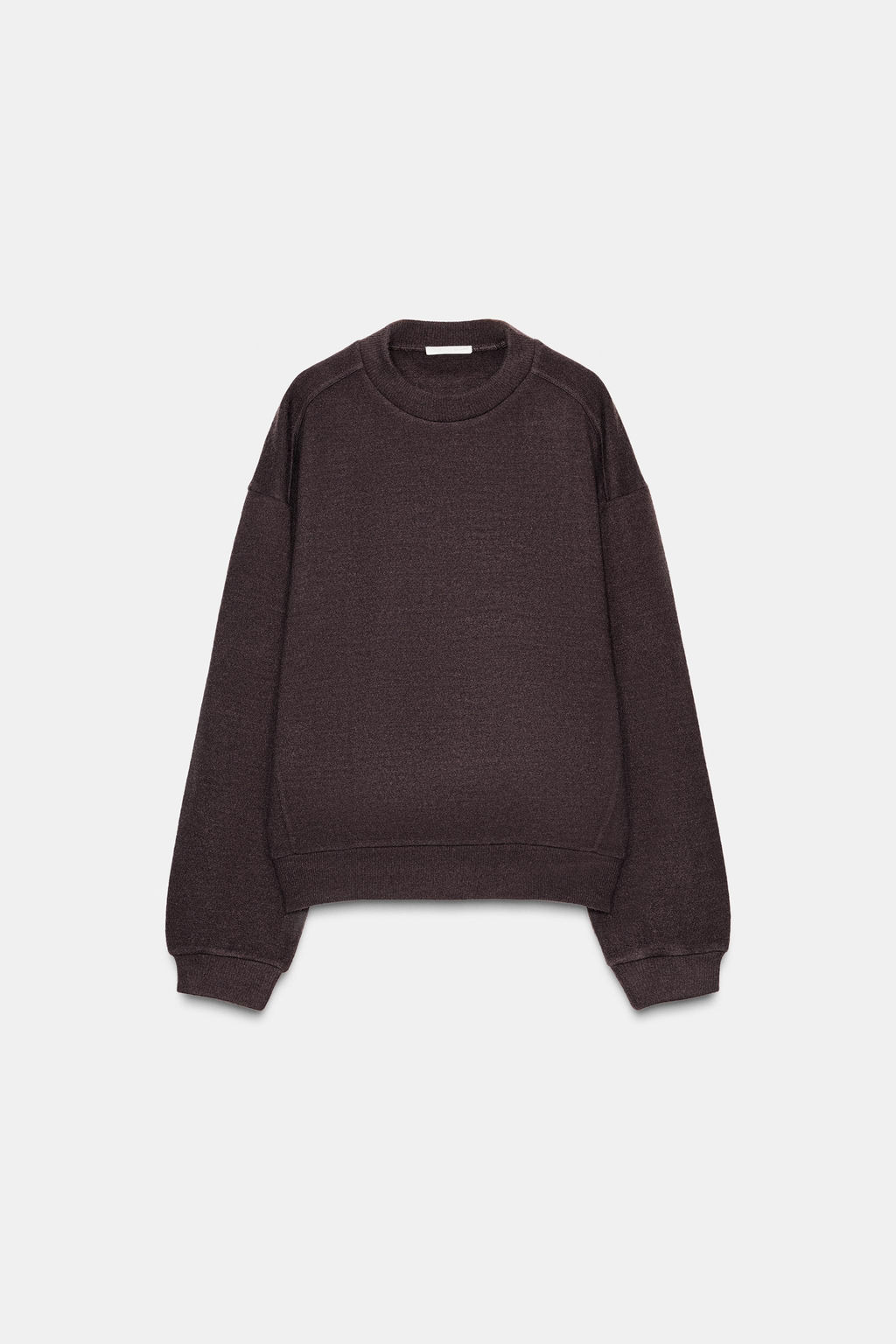 SOFT LONG SLEEVE SWEATSHIRT - Zara фото 5