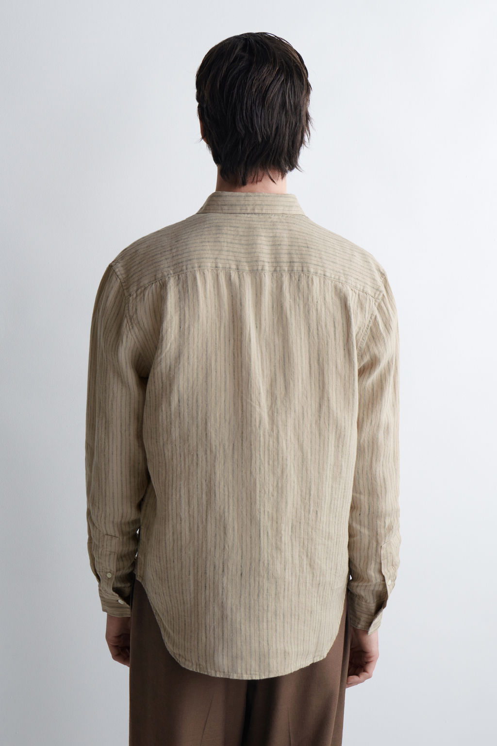 CAMISA DE LINO RELAXED FIT - H&m фото 6
