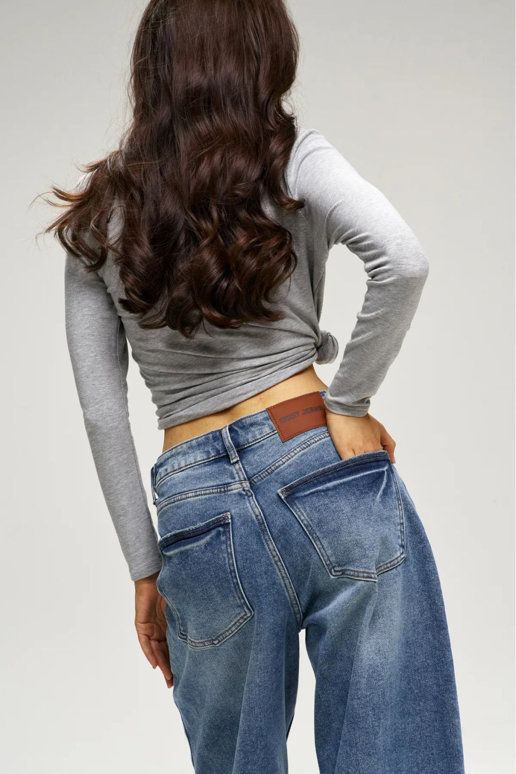 Джинсы BAGGY five buttons Blue