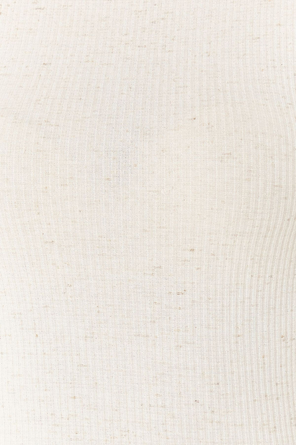 Ekru Ketenli Fitted/Vucuda Oturan Fitilli Esnek Orme Bluz TWOSS24BZ00566 - Trendyolmilla фото 4