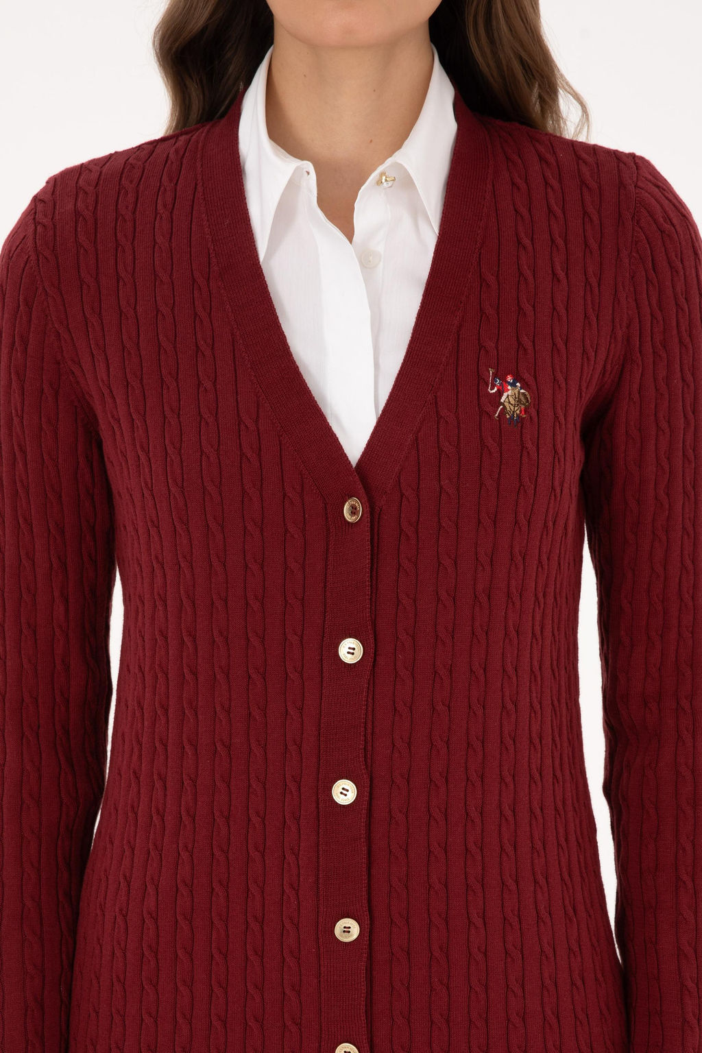 Kad_n Bordo Basic Triko H_rka - U.s. polo assn фото 6