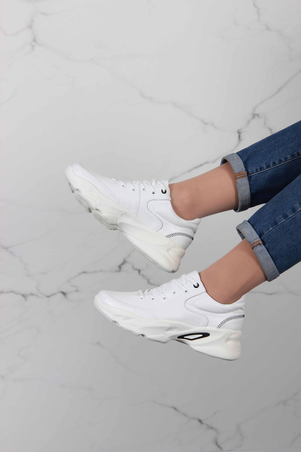 Кроссовки 137.188w.Белый