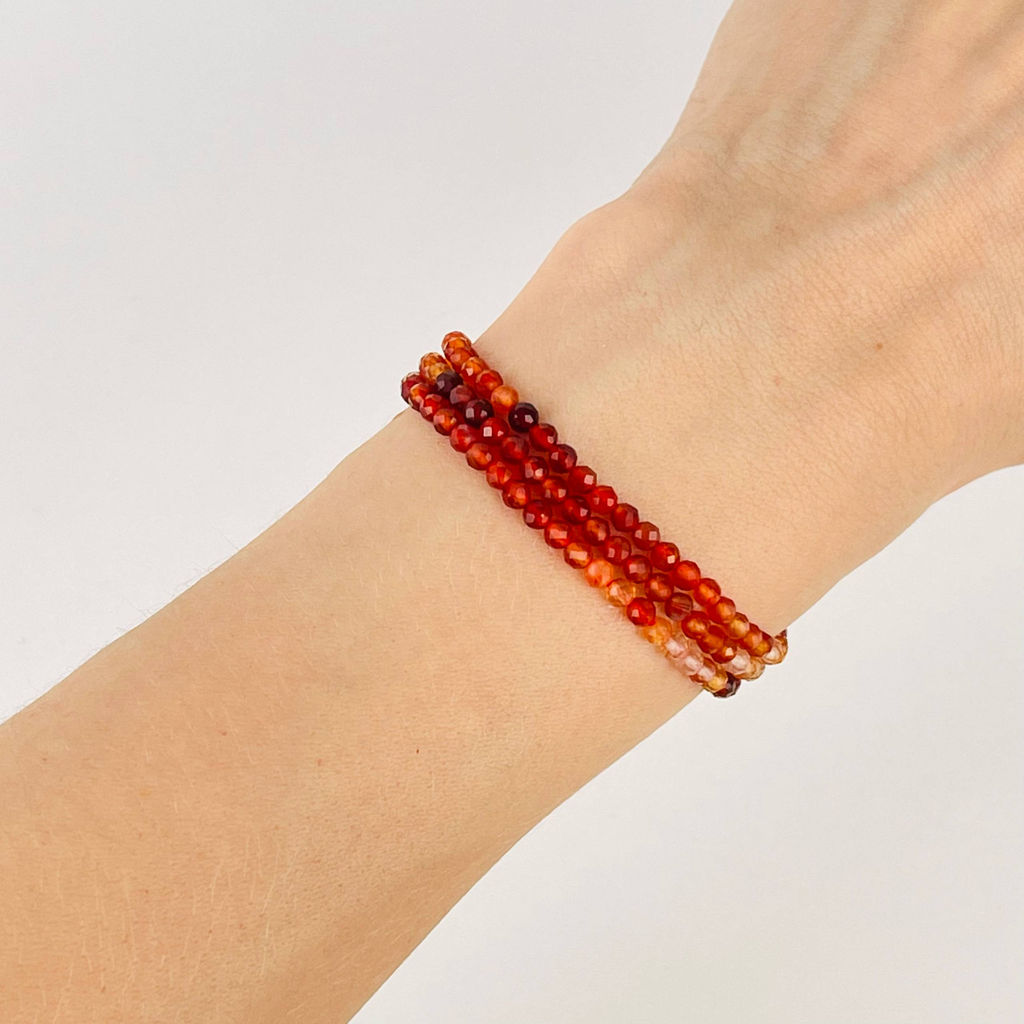 Бусины для украшений из Сердолика 39 см