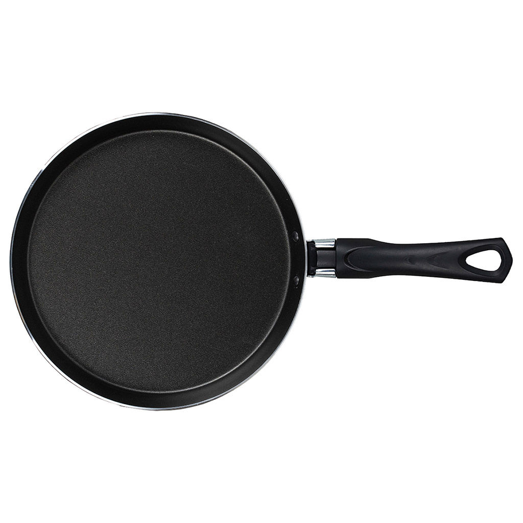 Сковорода блинная с тефлоновым покрытием д25см, h2см, s0,18см (Россия) - Домашняя мода фото 4
