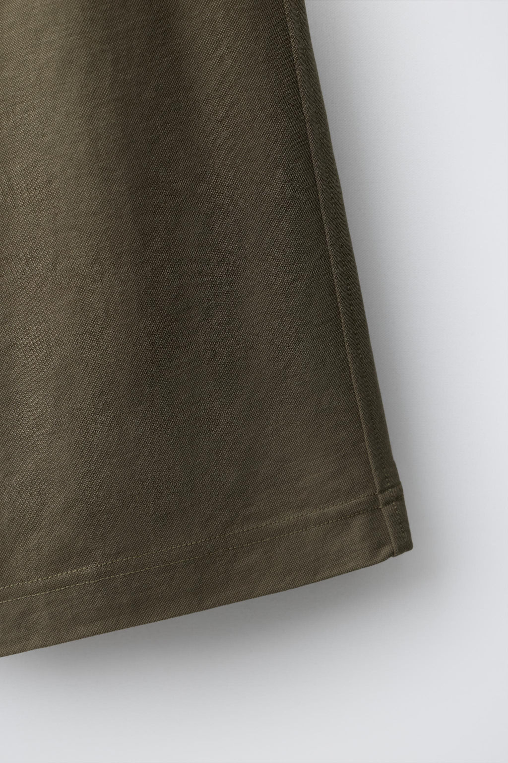 PANTAL?N WIDE LEG PIJAMERO / Khaki