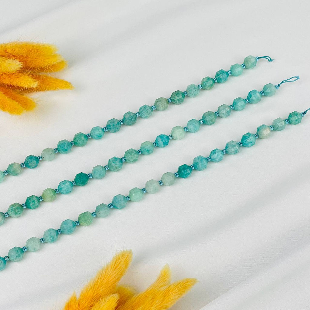 Бусины для украшений из Амазонита 39 см