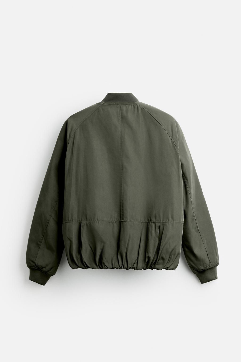QUILTED BOMBER JACKET - Zara фото 8