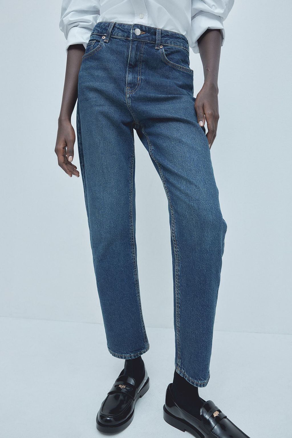 Slim Mom High Ankle Jeans - H&m фото 2