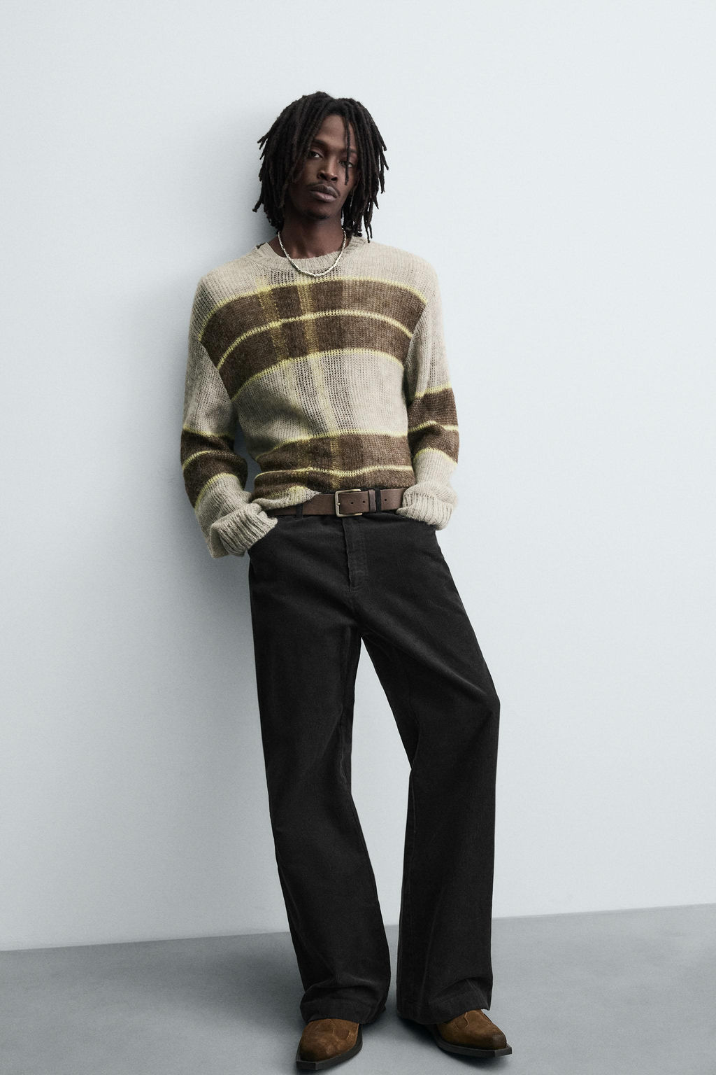 FLARE CORDUROY TROUSERS - Zara фото 5